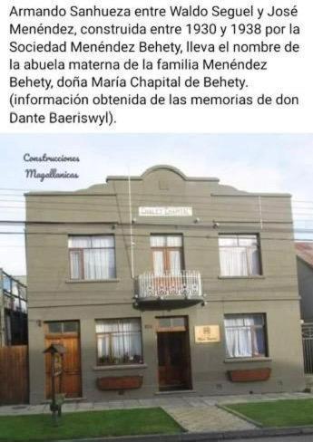 Chalet Chapital Punta Arenas Exterior photo
